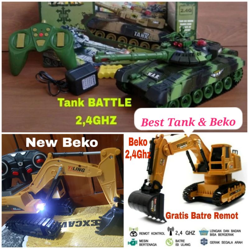 PROMO COD MOBIL REMOTE CONTROL RC Excavator BEKO DUMP TRUCK LAODER BULDOZER MAINAN Alat Berat REMOT KONTROL