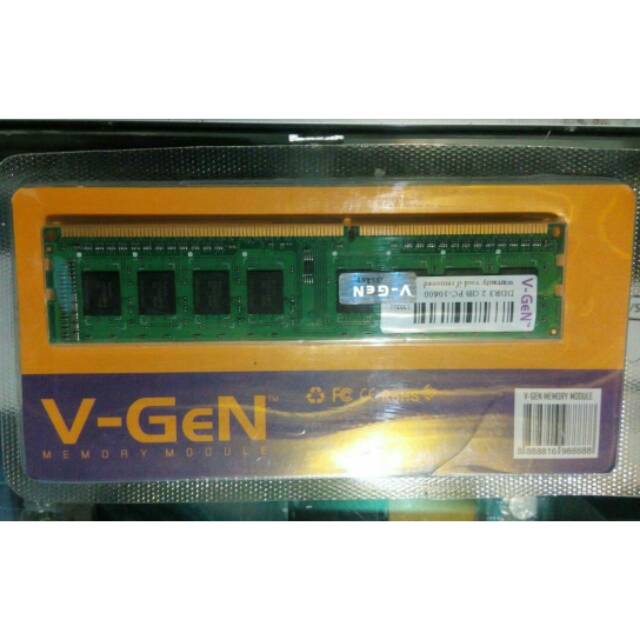 Ram Longdim ddr3 4gb pc10600 Vgen