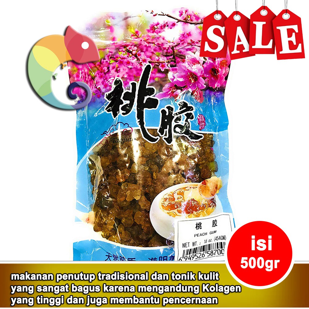 

Peach Gum / Peach Resin ( Tao Jiao ) 500gram
