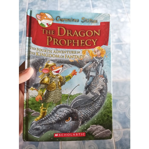 Original HC Hardcover Geronimo Stilton The Dragon Prophecy