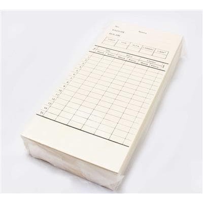 

Produk Kartu Absen Putih Polos Promo