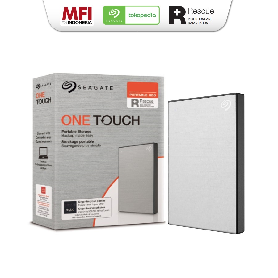 Seagate One Touch 1TB - HDD HD Hardisk Eksternal USB 3.2