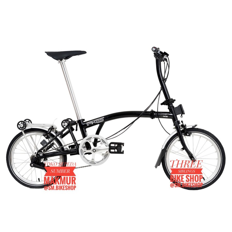 SEPEDA LIPAT ELEMENT PIKES GEN 2 16 INCH SPINEL BLACK