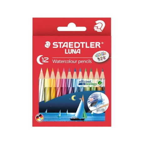 

Staedtler Luna Watercolour Pencil 137 01C12 - Isi 12 Pcs