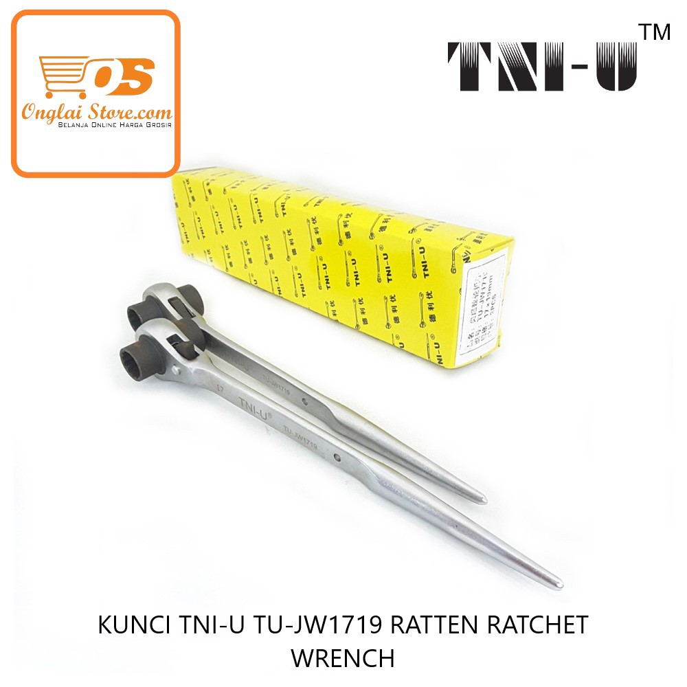 KUNCI TNI-U TU-JW1719  RATTAN RATCHET WRENCH  (HARGA SPESIAL)