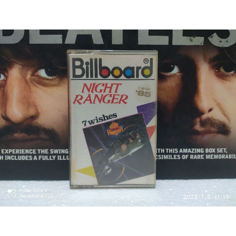 Kaset Pita : NIGHT RANGER - 7WISHES [BB 9802].