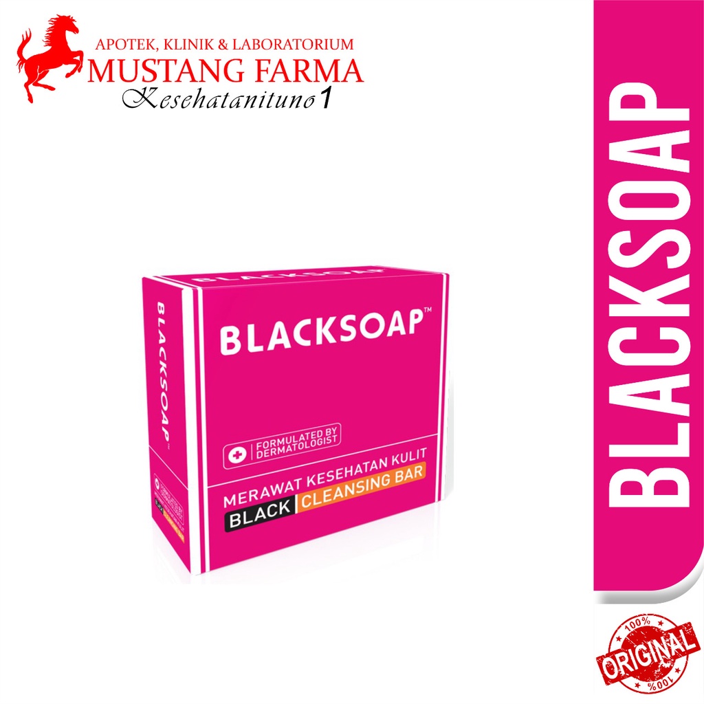 Blacksoap Black Soap untuk Scabies Tungau