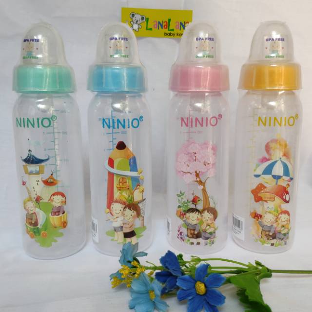 LZ.M5 Botol susu Ninio 120 ml, 240 ml.