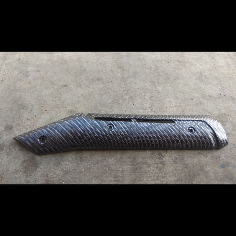 Tutup knalpot tameng knalpot Vixion new r15 old Vixion karbon
