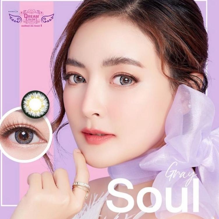 Big Sale.. SOFTLENS SOUL by DREAMCOLOR DC1 GREY/BROWN/BLUE/BLACK ( NORMAL & MINUS )