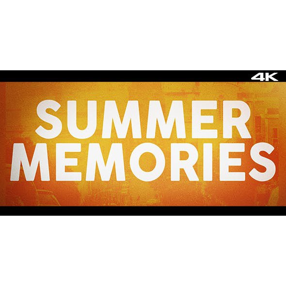 Videohive Summer Memories After Effects Project