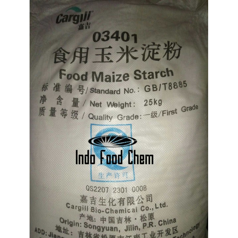 

TERBARU CORN STARCH / TEPUNG MAIZENA / TEPUNG PATI JAGUNG EX CARGILL !!!!