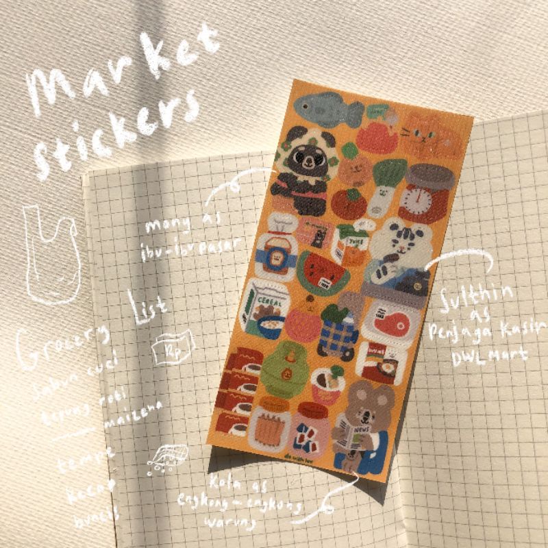 

Do With Luv | Market Sticker Sheet