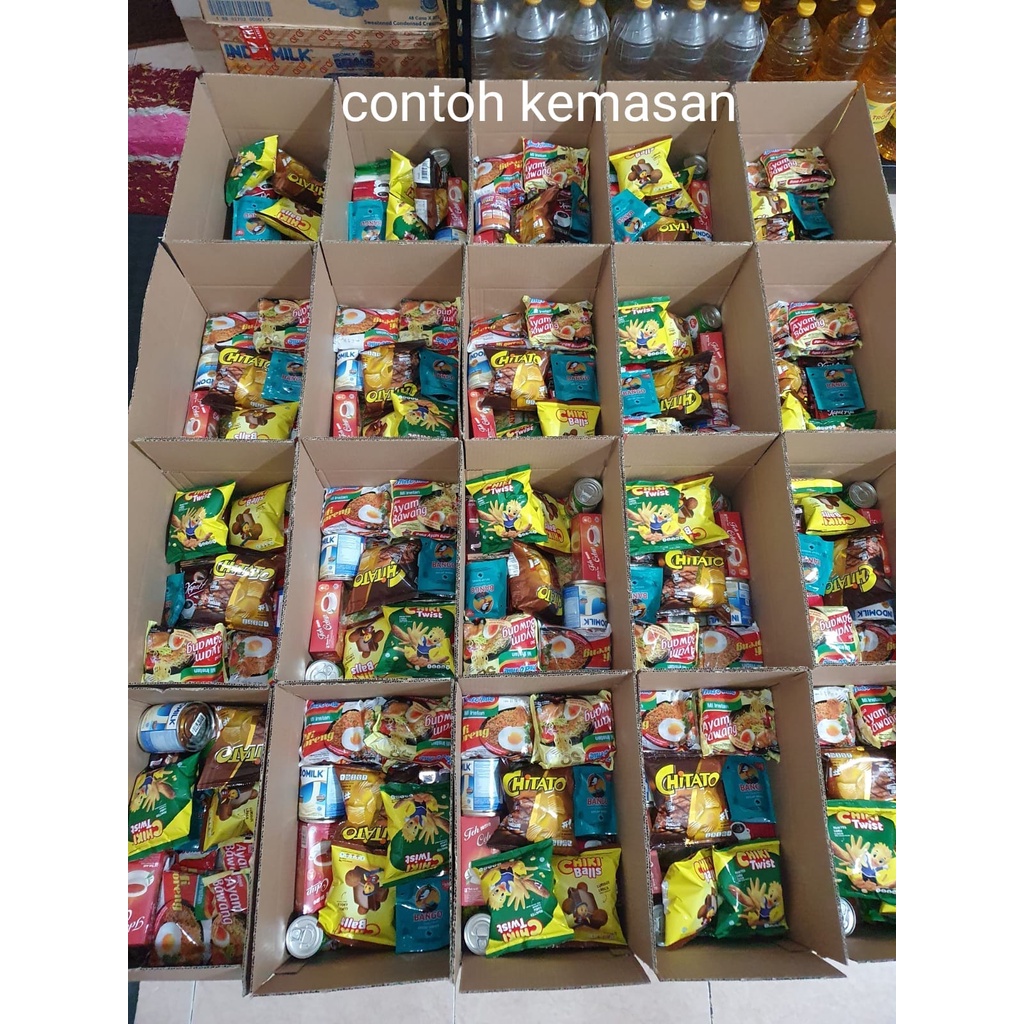paket 8 /beras/ minyak /gula/ sarden /royco /indomie /paket sembako /murah/ paket lebaran/ hampers