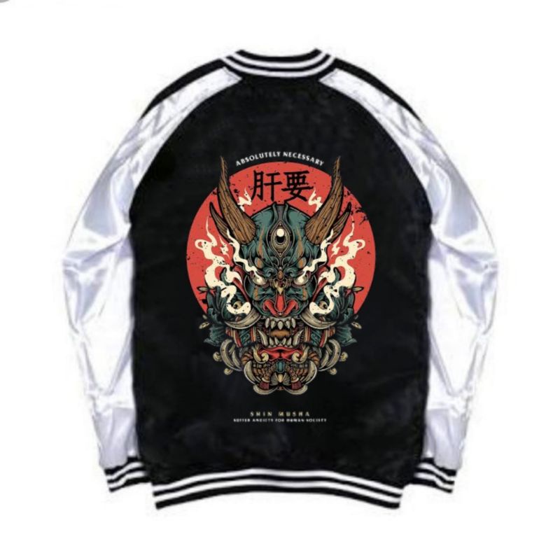 Sukajan Jaket Baseball - Culture Samurai-4