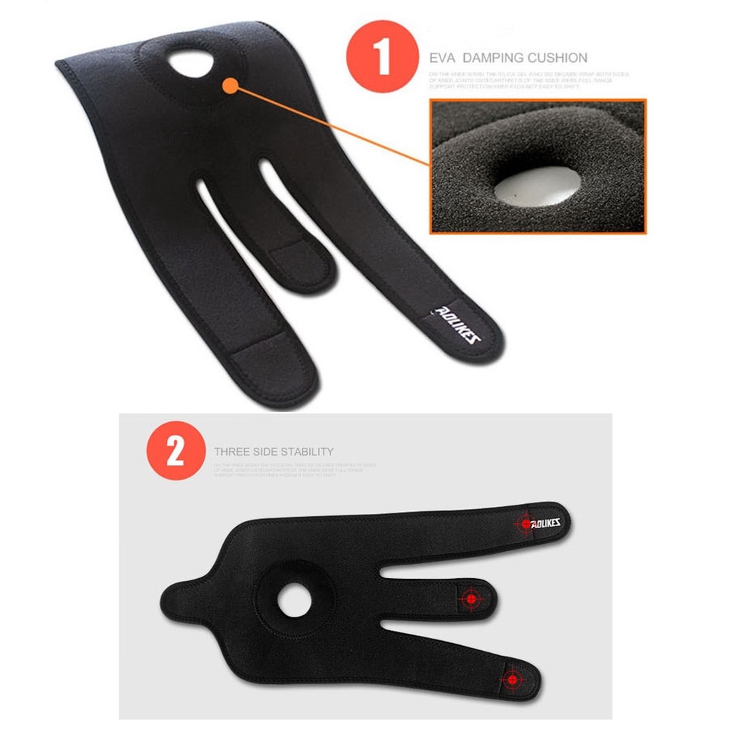 Knee Support Protector Pad Aolikes Patella Brace Deker Pelindung Lutut