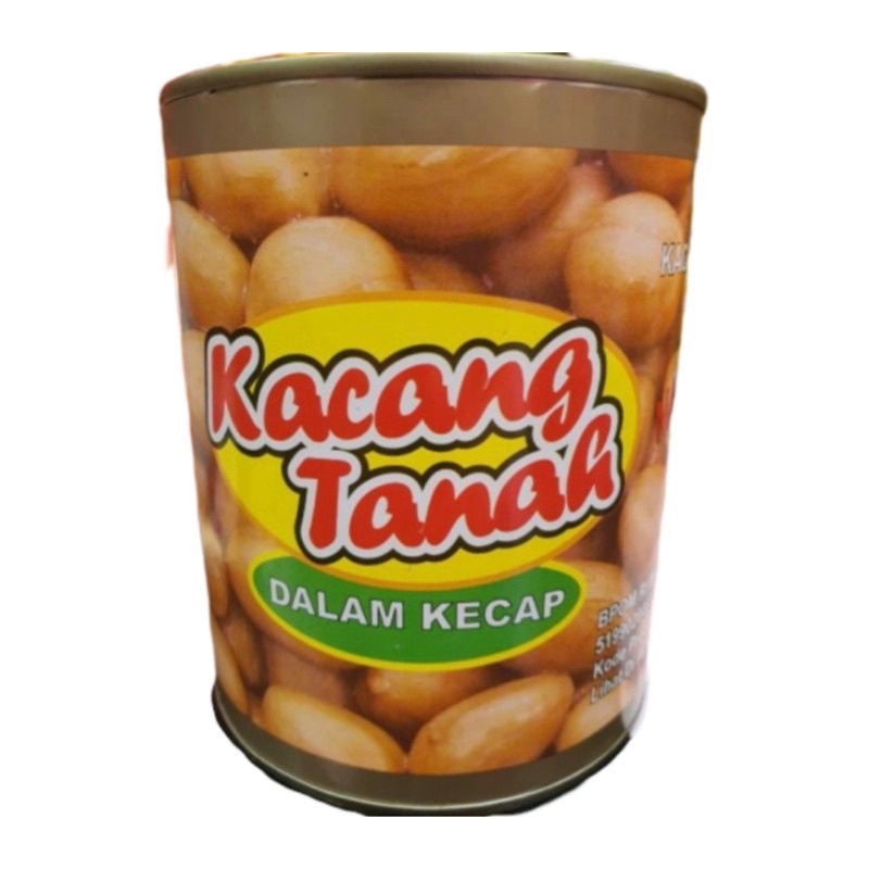 

Mamata Kacang Tanah Dalam Kecap 850gr/Mamata Braised Peanut/Kacang Tanah KALENG