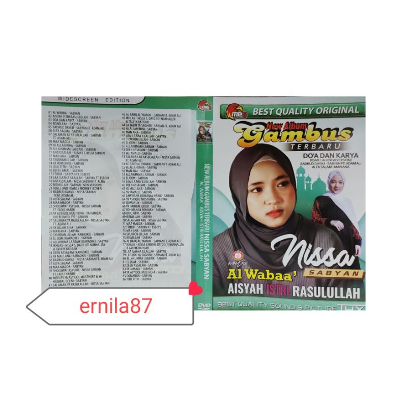 Kaset Lagu Religi Nissa Sabyan