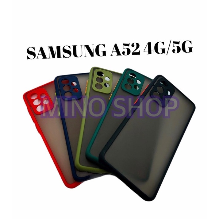 SOFTCASE SAMSUNG A52 4G 5G - HARDCASE DOVE MYCHOICE PLUS PELINDUNG KAMERA - AERO CASE