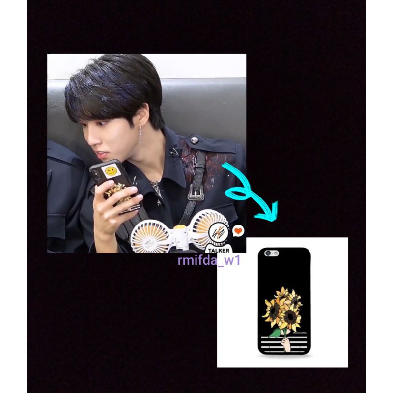 Phone Case Han Jisung Stray Kids Sun flower
