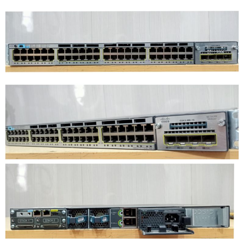 Cisco Catalyst 3750-X Series PoE+ 48 port