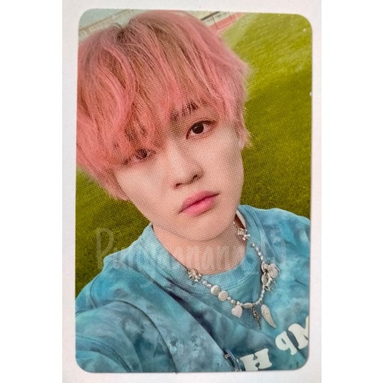 PHOTOCARD CHENLE HELLO, POLAROID CHENLE HELLO (BACA CAPTION) - ALBUM HELLO FUTURE