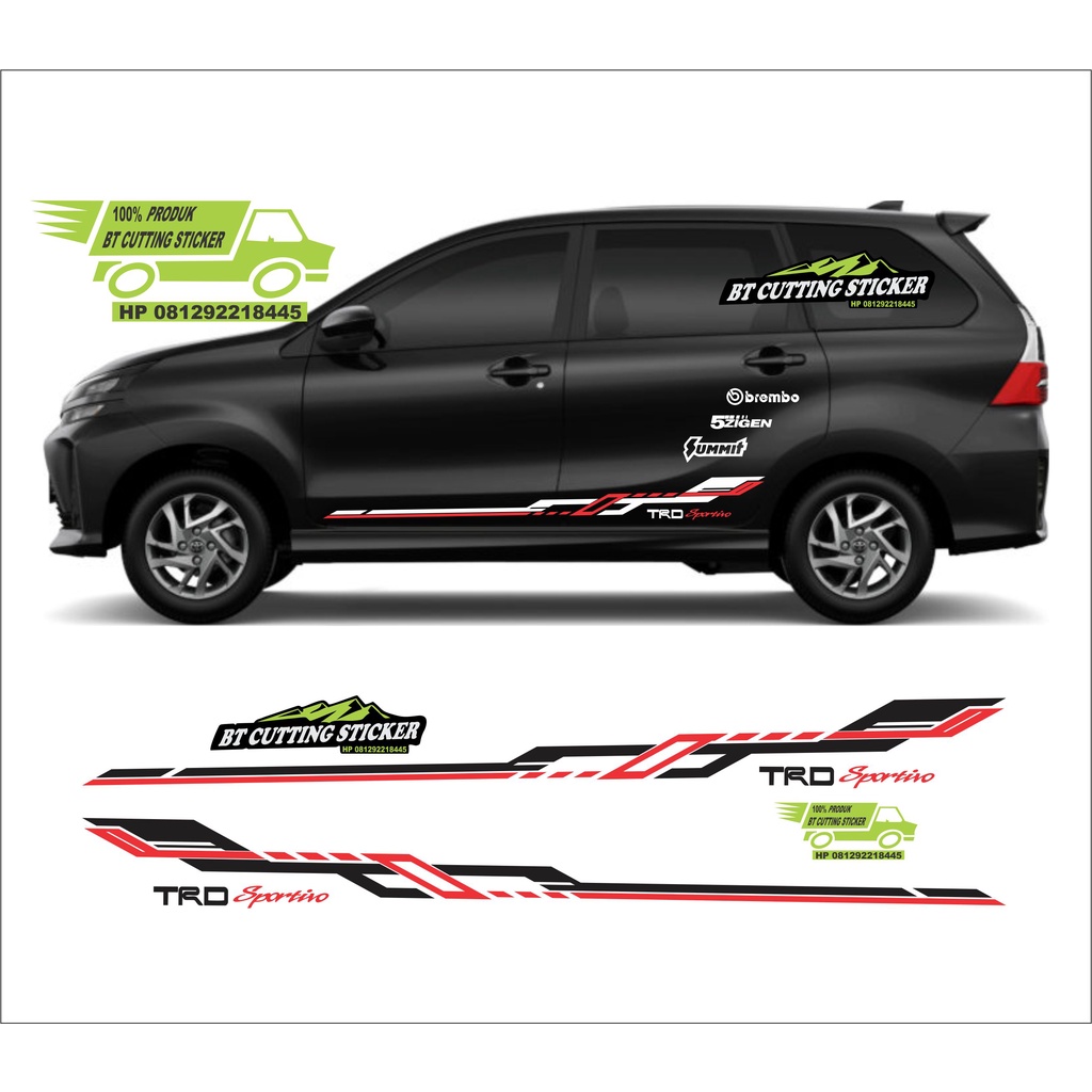 sticker mobil avanza stiker mobil toyota avanza sticker avanza sticker mobil stiker mobil sticker av