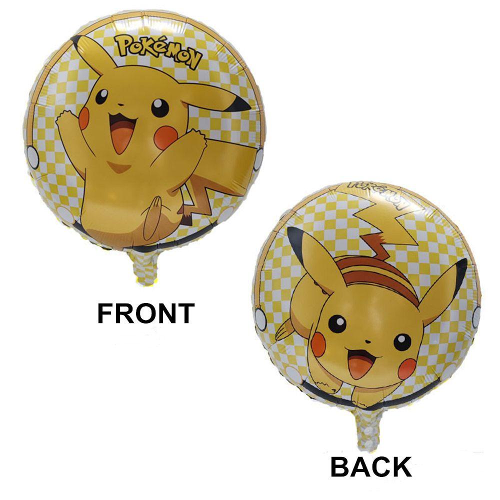 Suyo Balon Foil Bentuk Kartun Anime Pokemon Untuk Dekorasi Rumah