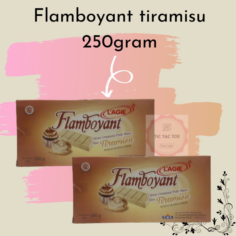 coklat flamboyant tiramisu 250gram