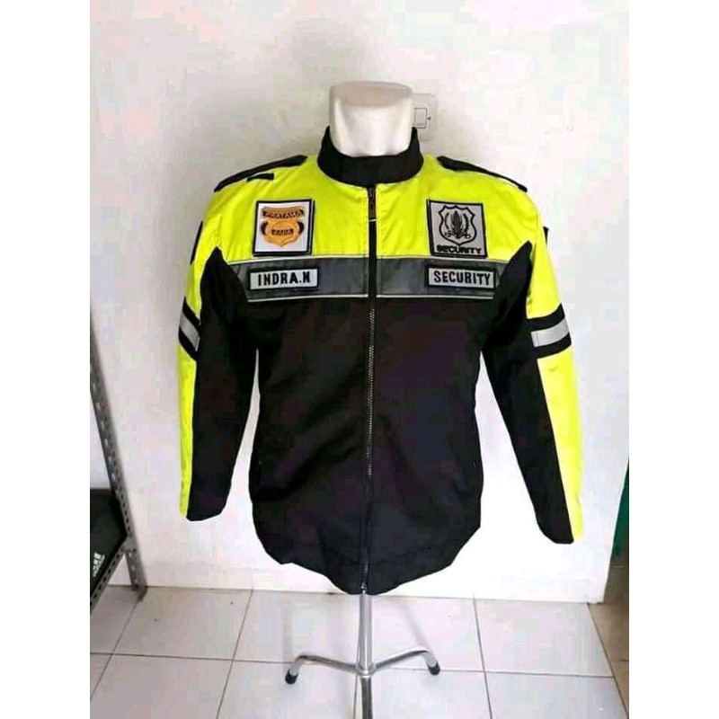 JAKET SCURITY , DISHUB , POLANTAS , TOURING , GENG MOTOR ( TANPA ATRIBUT/POLOSAN)
