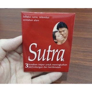 Sutra Merah isi 3 pcs / kondom sutra merah isi 3 pcs / kondom murah / kondom pria