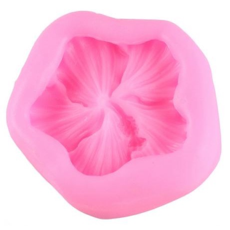 3D Silicon Mold Fondant Cake Decoration - Hisbiscus Flower