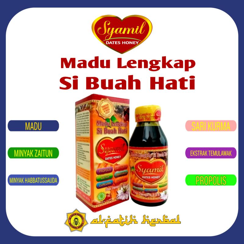 

MADU SYAMIL 125 ML / DATES HONEY MADU SI BUAH HATI