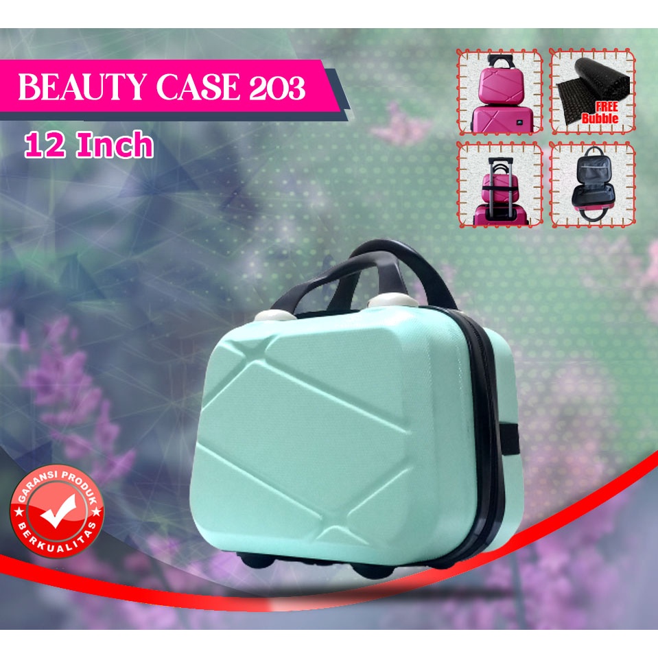 BEAUTY CASE 12INCH 203 FREE BUBBLE