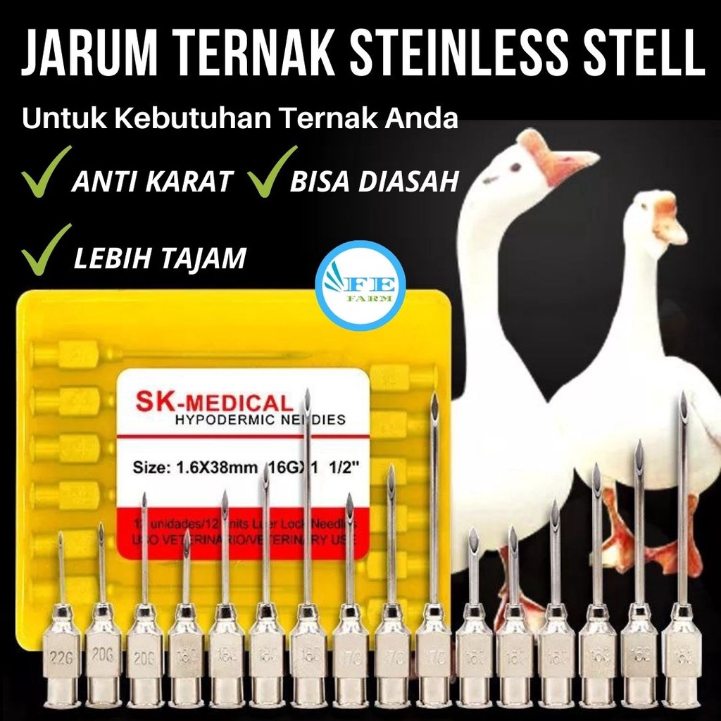 Jarum Suntik Hewan Ternak (Harga Satuan) FEZONE