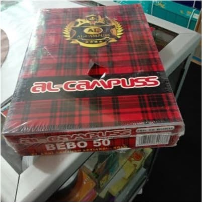 

Hemat Buku Tulis Campus 50 Sheet/Pack (Isi 10 Buku) Berkualitas
