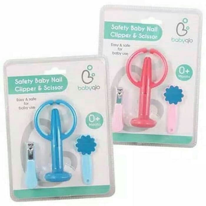 BABYQLO Safety Baby Nail Clipper &amp; Scissor - Manicure Set