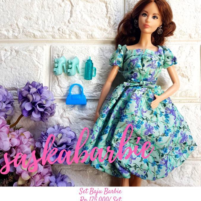 Bb 096 - Set Baju Barbie - Doll - Boneka - Original Mattel