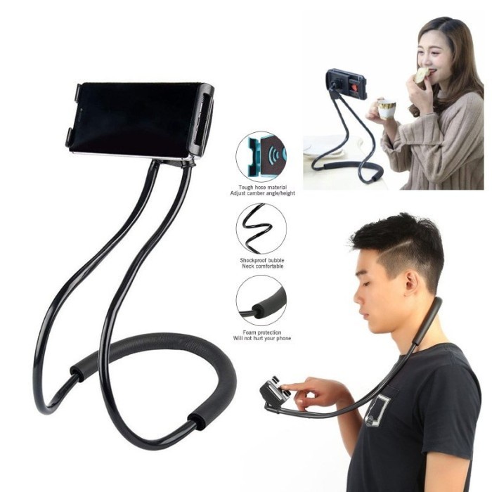 HOLDER PHONE LAZY NECK FLEXIBLE LAZYPOD LEHER