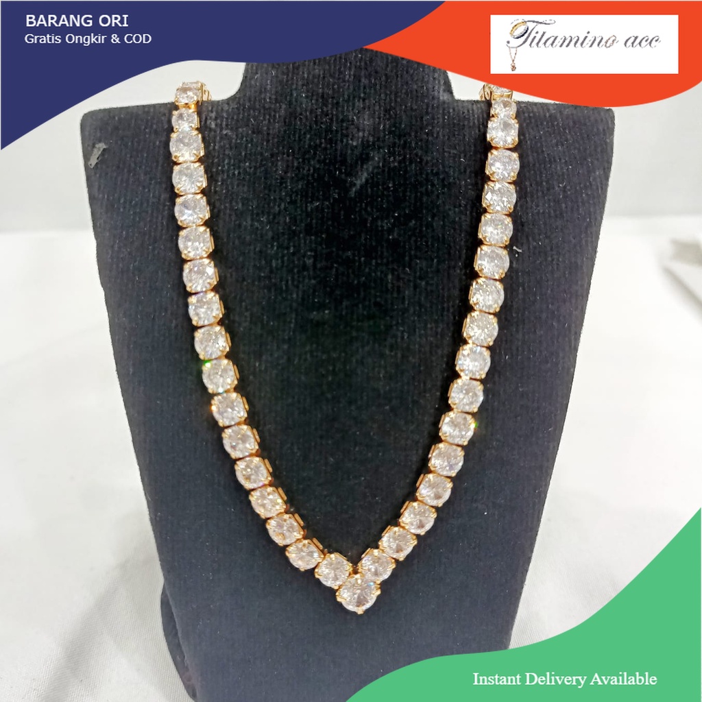 KALUNG AUREL LAPIS EMAS FULL PERMATA