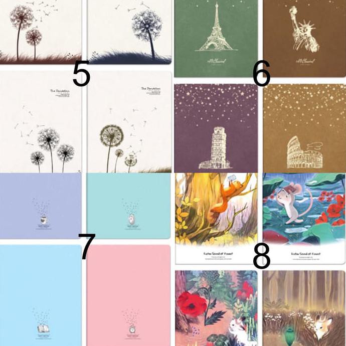 

BARU Buku Tulis A5 Cute Design