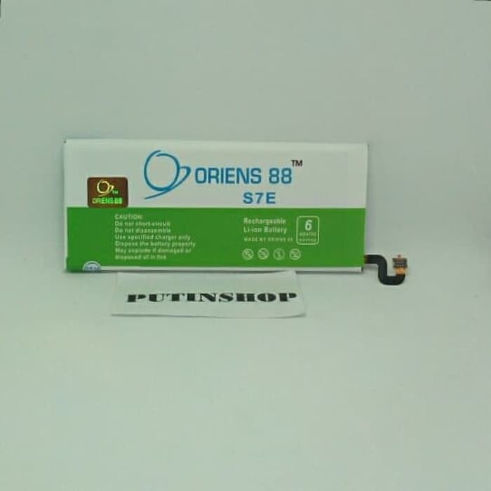 (P) Baterai Samsung S7 Edge Double Power/ IC ORIENS88