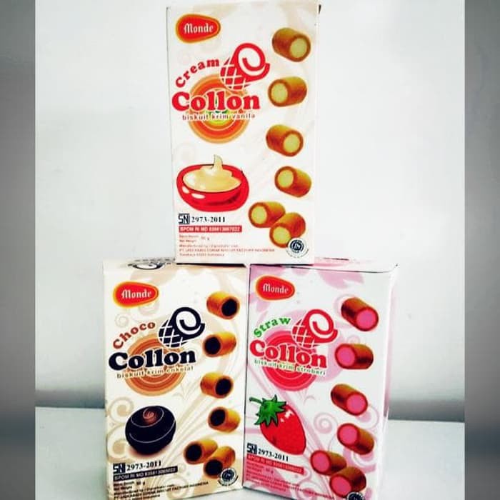 Monde Collon 50g Biskuit Camilan Bayi - Snack Anak Sehat