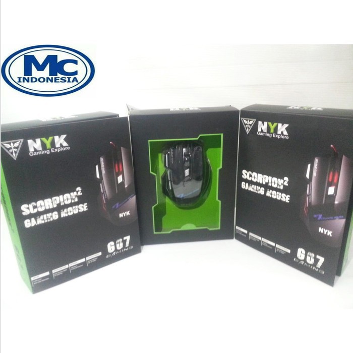 Paketan Mouse Gaming NYK G-07 + Mousepad