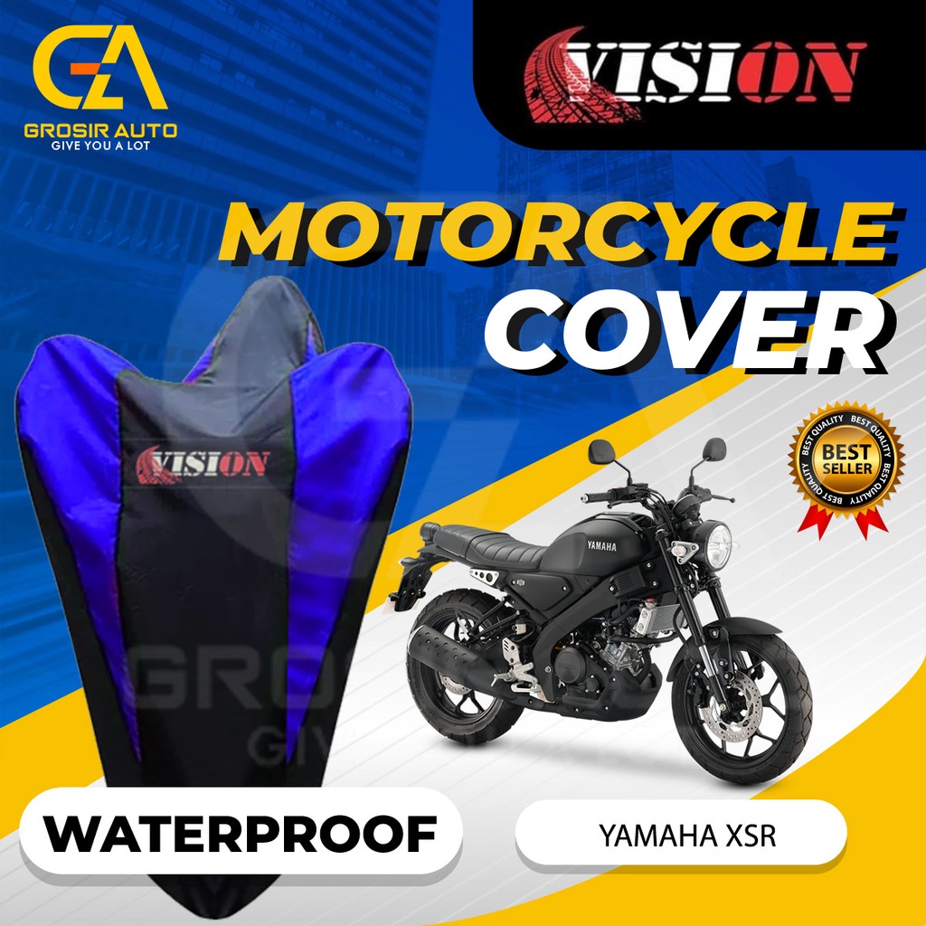 Sarung Motor XSR 155 Anti air Vision / Cover Selimut Penutup Sarung Mantel Motor Vision