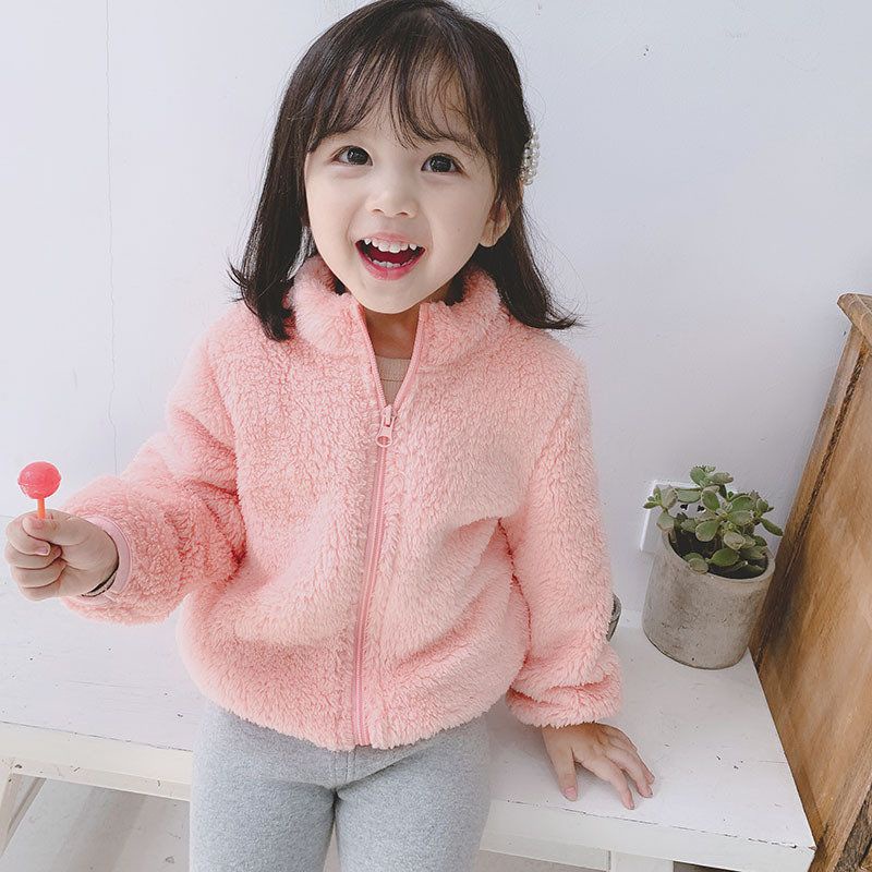 Jaket winter anak bulu kids fur jacket warm hangat cowok cewek import noel murah coat