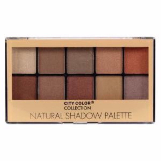 CITY COLOR NATURAL SHADOW PALETTE