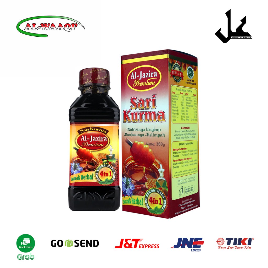 

Sari Kurma Al Jazira Premium 360gr