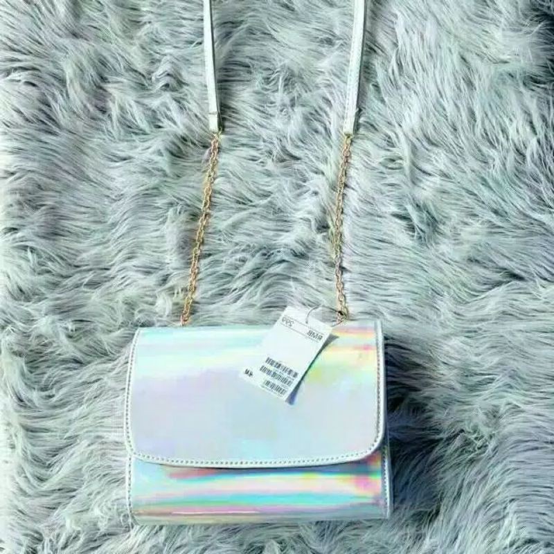 tas selempang h&amp;m hologram(fredusbag)