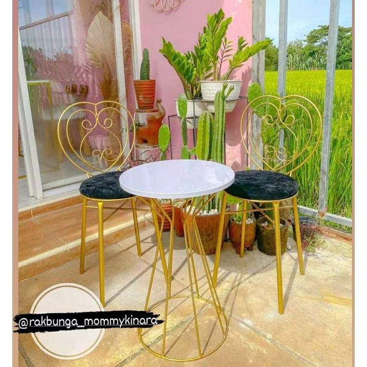KURSI TERAS LOVE/ KURSI TERAS MURAH /KURSI TERAS /KURSI TAMAN /KURSI TAMU SET